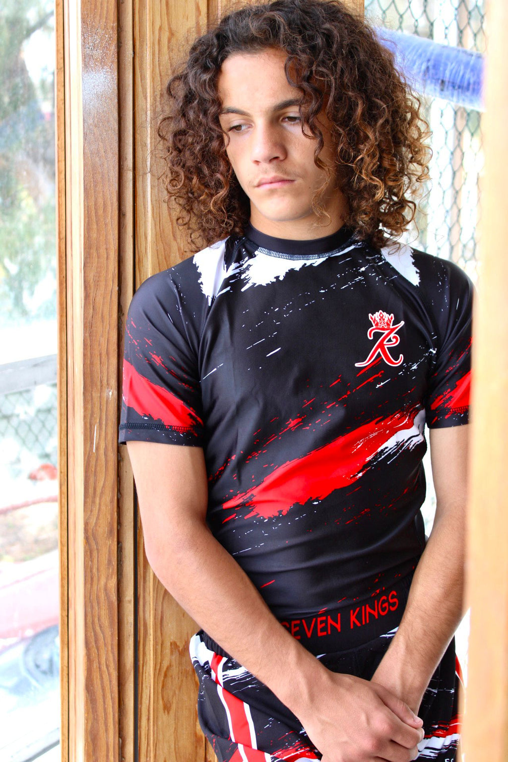 Conjunto grappling Némesis 7Kings — set BJJ MMA completo