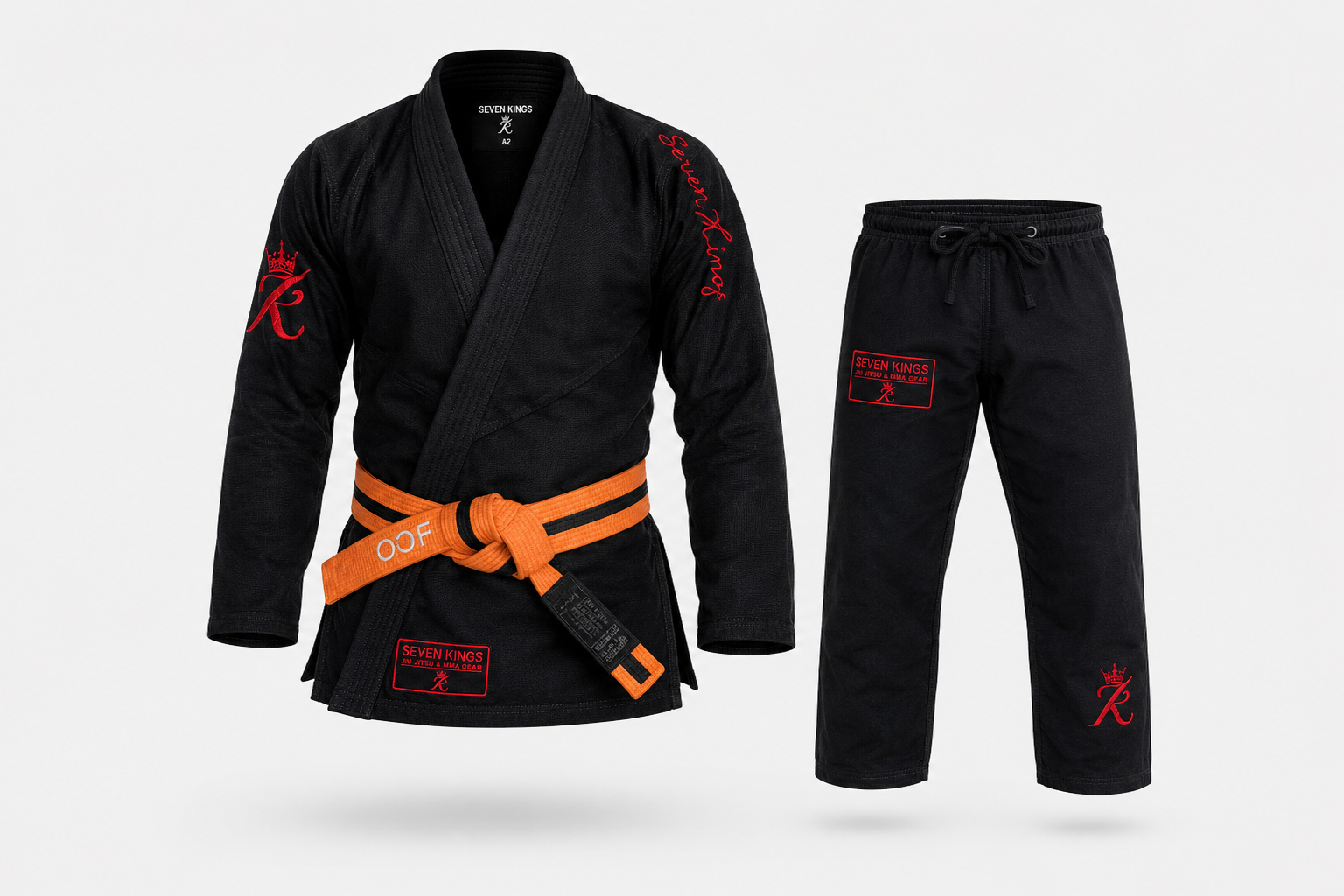 Gi BJJ 7Kings — kimono BJJ competición set completo